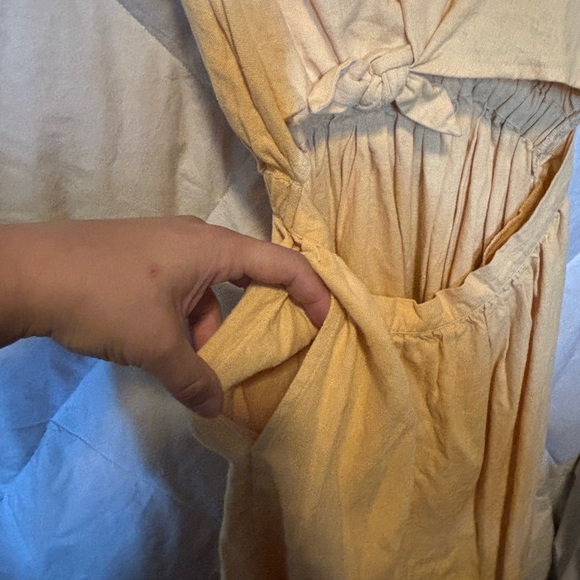 Nordstrom gold/yellow dress - Picture 7 of 10